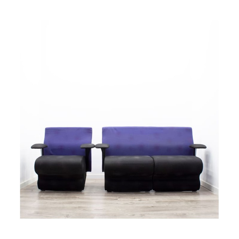Conjunto sofá 2 plazas y sillón