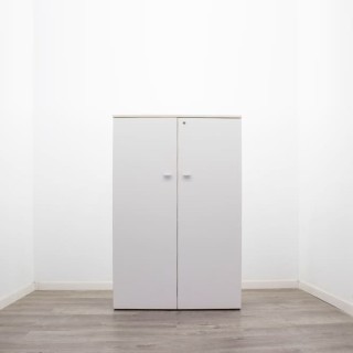 Armario medio blanco