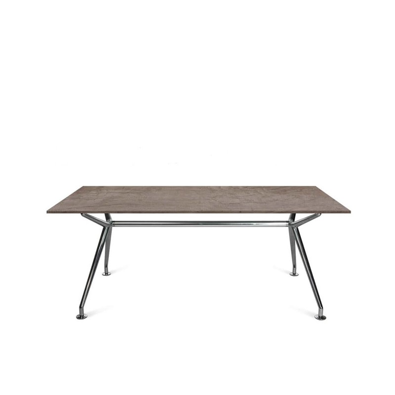 mesa dirección estructura metálica en color aluminio pulido mesa dirección estructura metálica en color aluminio pulido