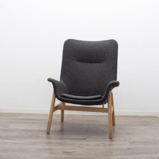 sillón espera gris ikea