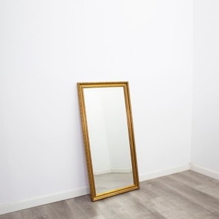 Espejo de pared marco dorado