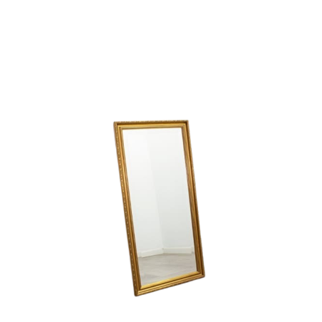 Espejo de pared marco dorado