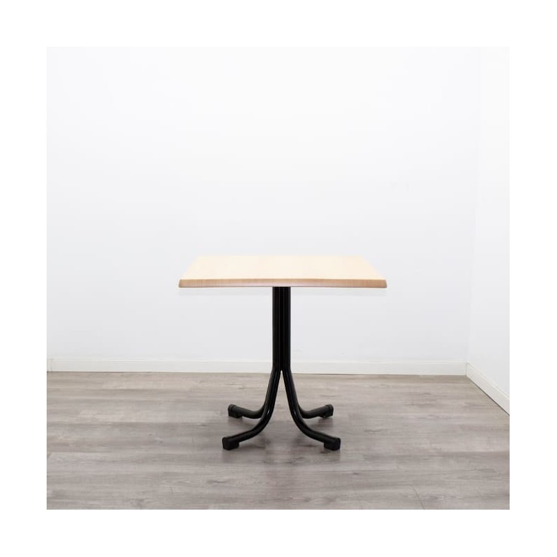 Mesa comedor 4 patas en haya con pata de aspa