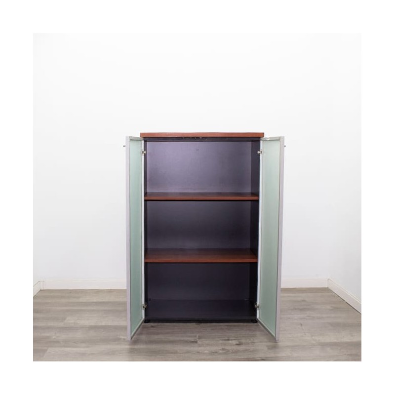 Armario medio todo puertas cristal 80cm