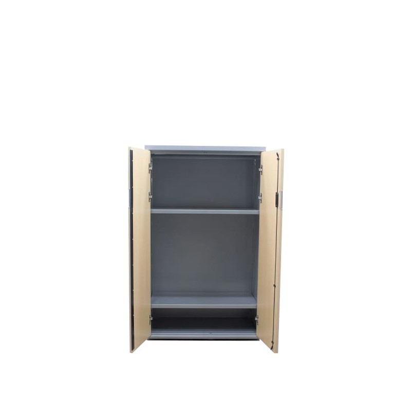 Armario medio metálico todo puertas arce de 80cm