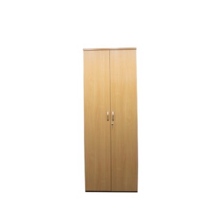 Armario alto todo puerta haya y gris antracita de 79,5cm