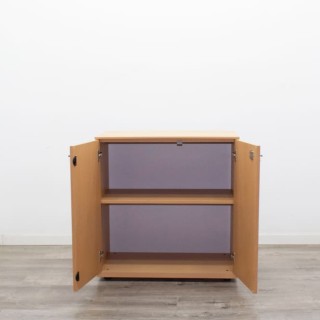 Armario bajo todo puertas en haya de 80cm