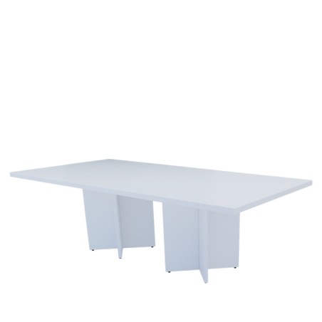 Mesa de juntas en blanco...