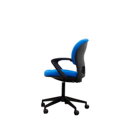 Silla operativa giratoria con brazos fijos (varios colores)