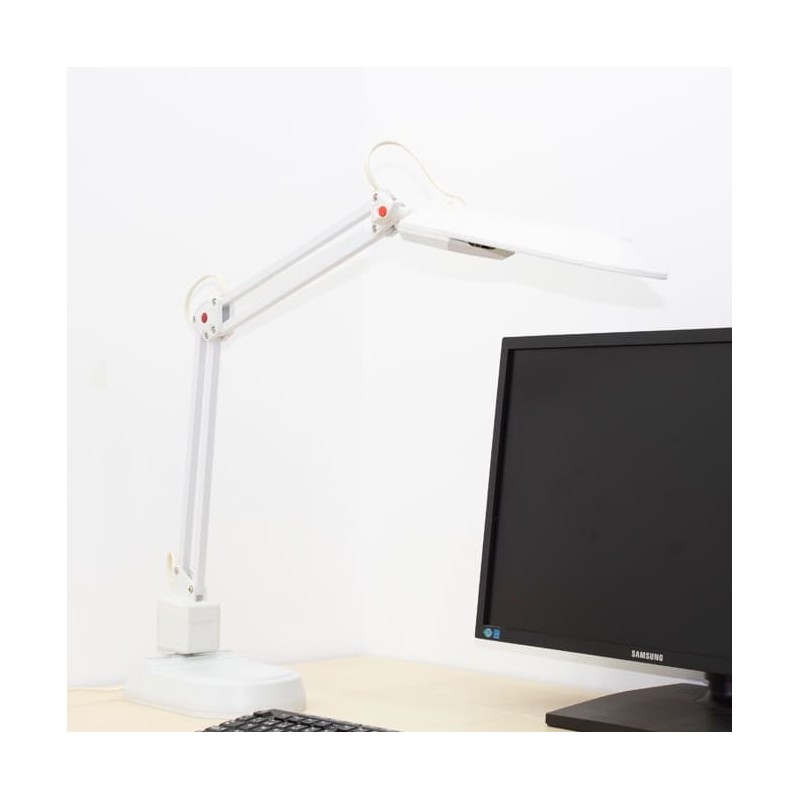 Lámpara de escritorio flexible