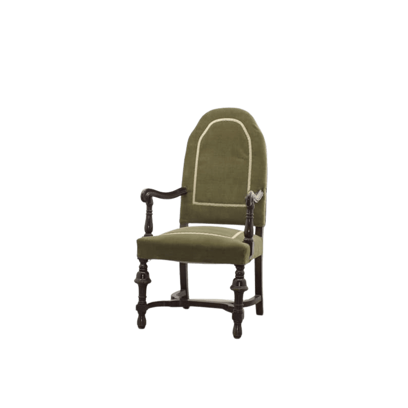 Conjunto de tres sillas fijas con brazos