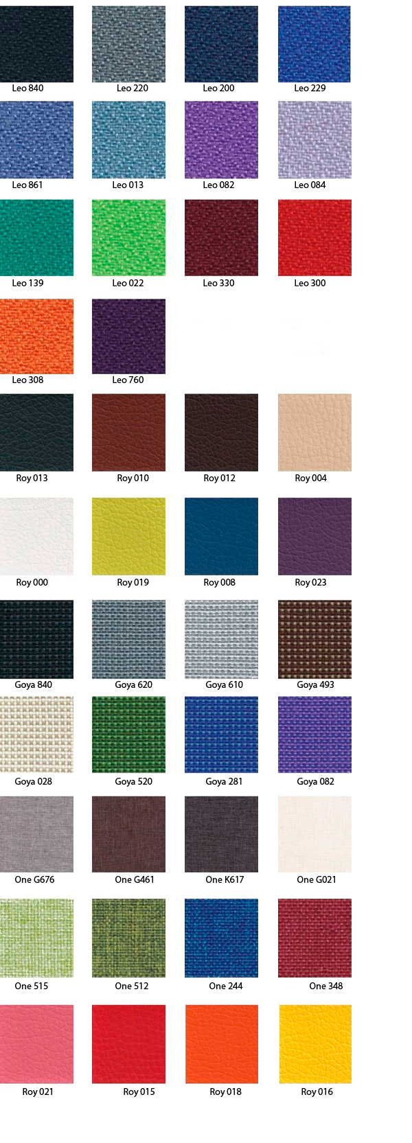 Color a elegir tapizado